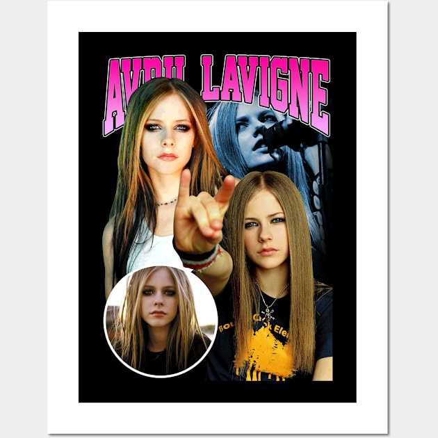 AVRIL ROCKS Wall Art by 10thstreet